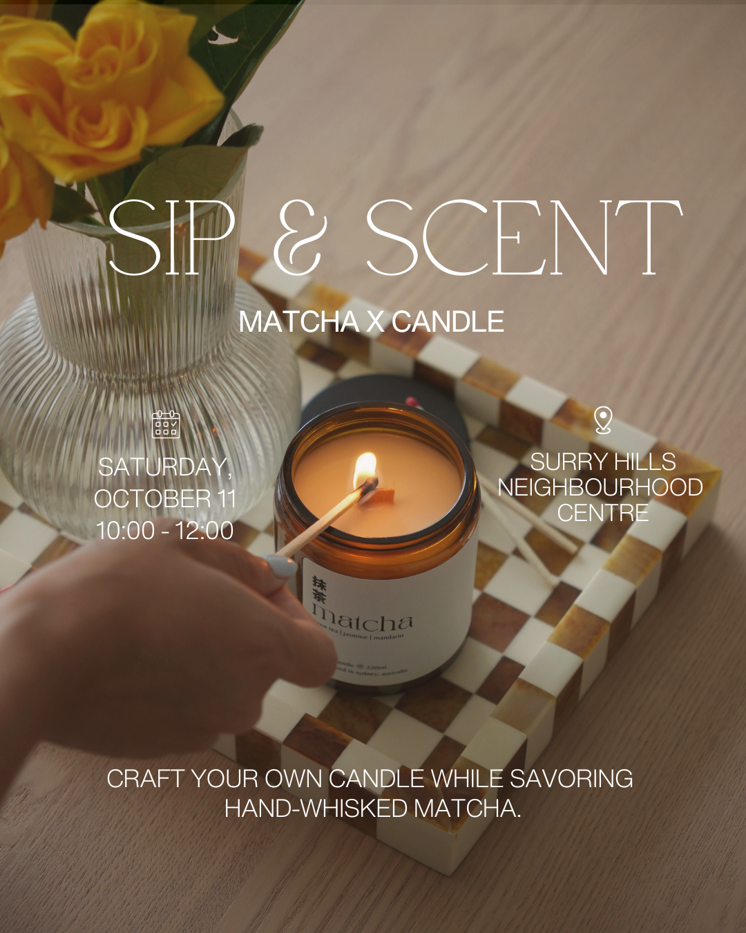 Our First Community Event in Sydney – Sip & Scent 🍵🍂